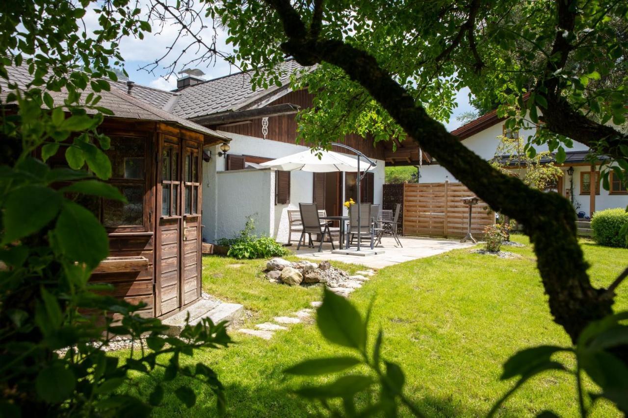 Ganzes Haus Mit Grossem Garten Und Eigener Sauna Unterwössen Esterno foto