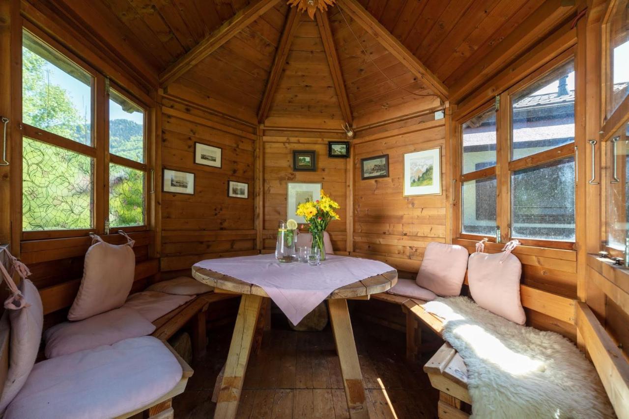 Ganzes Haus Mit Grossem Garten Und Eigener Sauna Unterwössen Esterno foto